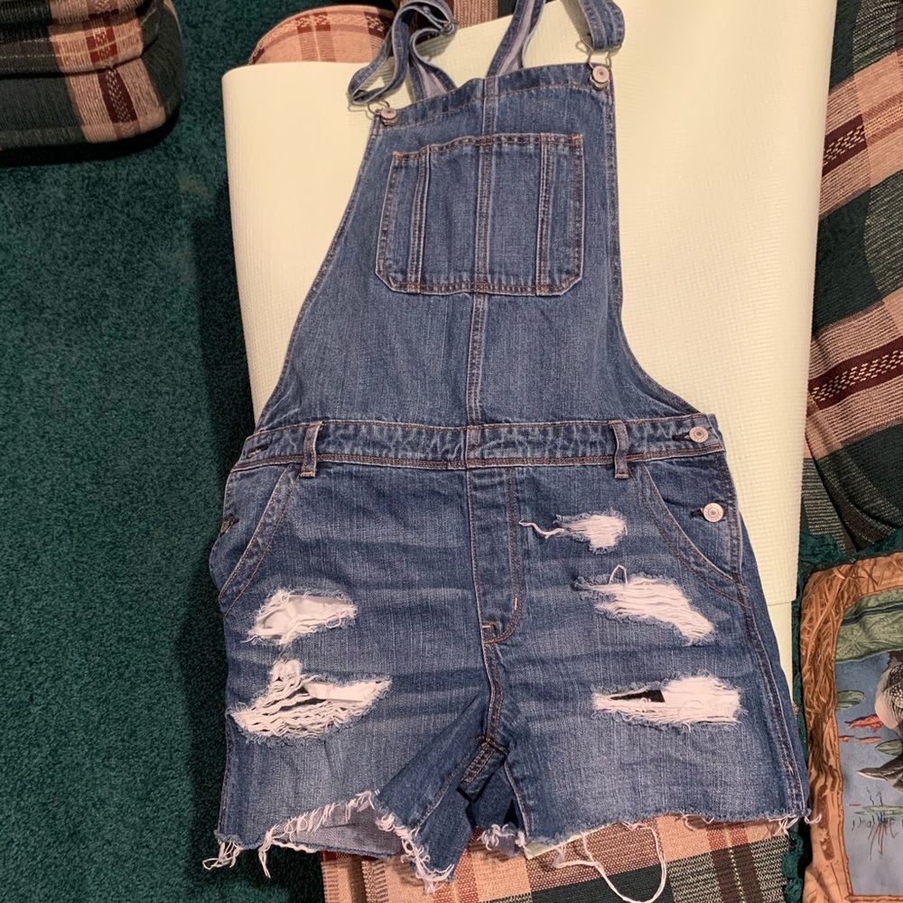American Eagle overalls